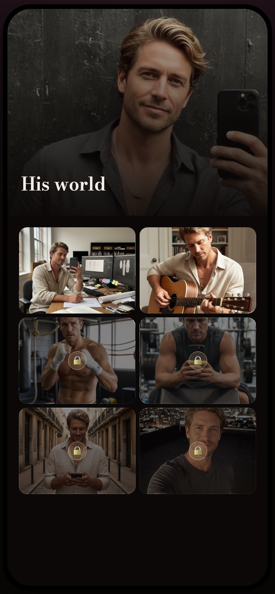 His photo gallery
